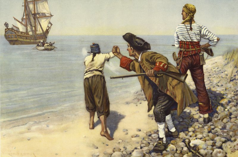 Marooned, an Incident in the Days of the Buccaneers by Charles Murray Padday