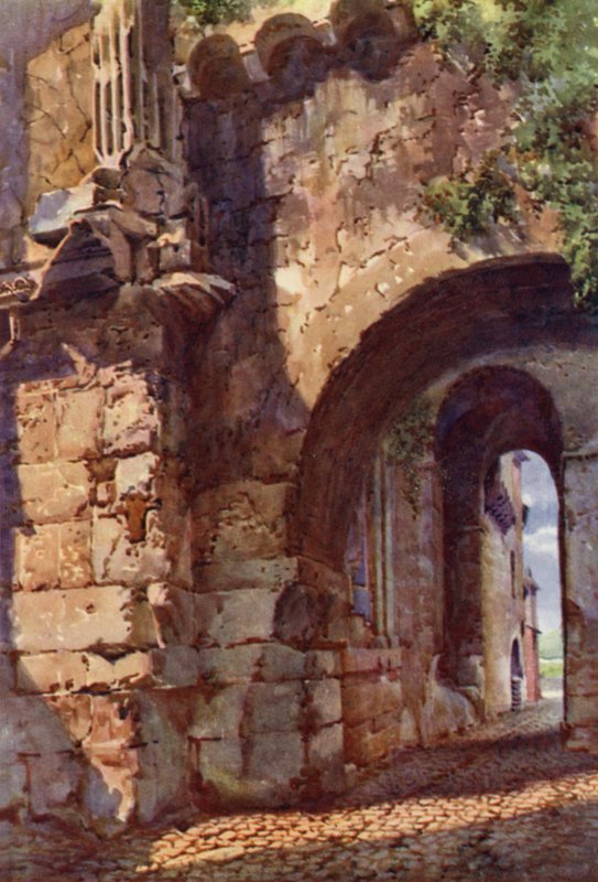 Roman and Mediaeval Ruins, Terracina by Commendator Formilli