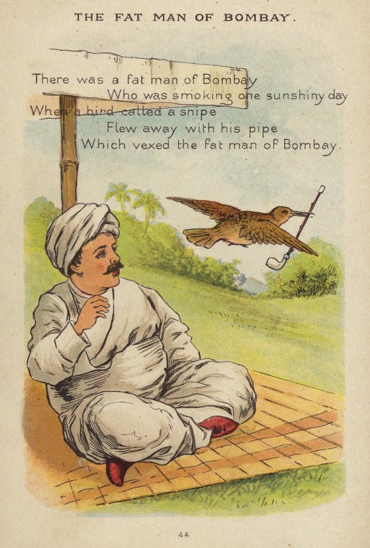 Nursery Rhyme: The Fat Man Of Bombay by Constance Haslewood