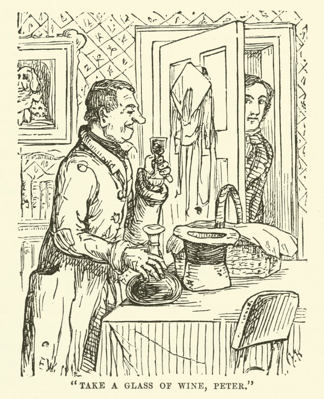 Illustration for Little Mr Bouncer and His Friend Verdant Green by Cuthbert Bradley