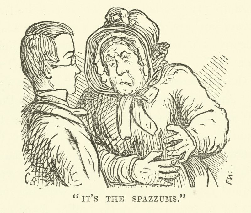 Illustration for Little Mr Bouncer and His Friend Verdant Green by Cuthbert Bradley