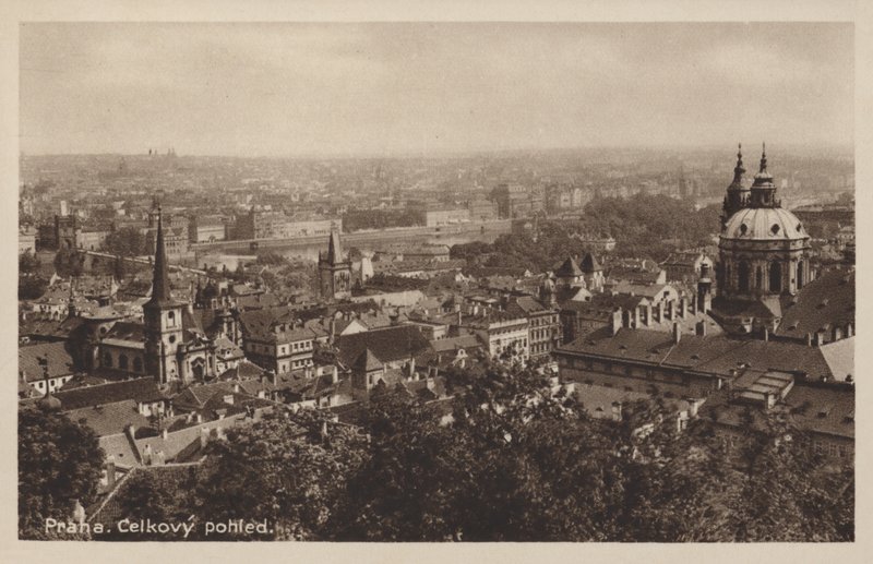 General view of Prague by Czech Photographer