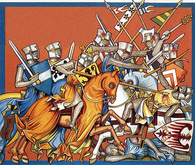 Medieval Battle by Dan Escott