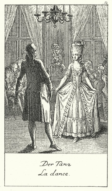 The Dance by Daniel Nikolaus (after) Chodowiecki