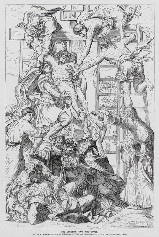 Descent from the Cross by Daniele da Volterra (1509 66) (after)
