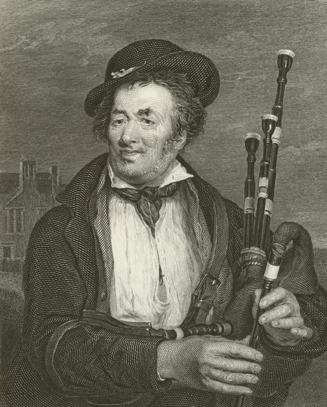 The Bag Piper by David Wilkie