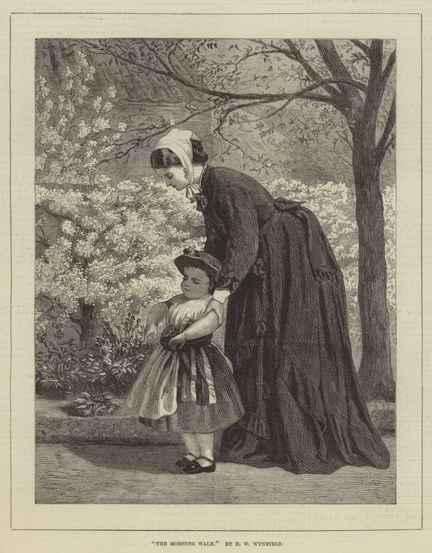 The Morning Walk by David Wilkie