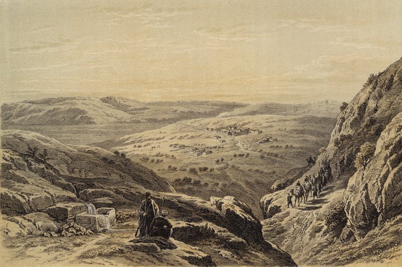 Cana, General View by David (after) Roberts