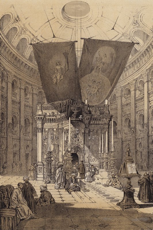 Shrine of the Holy Sepulchre by David (after) Roberts