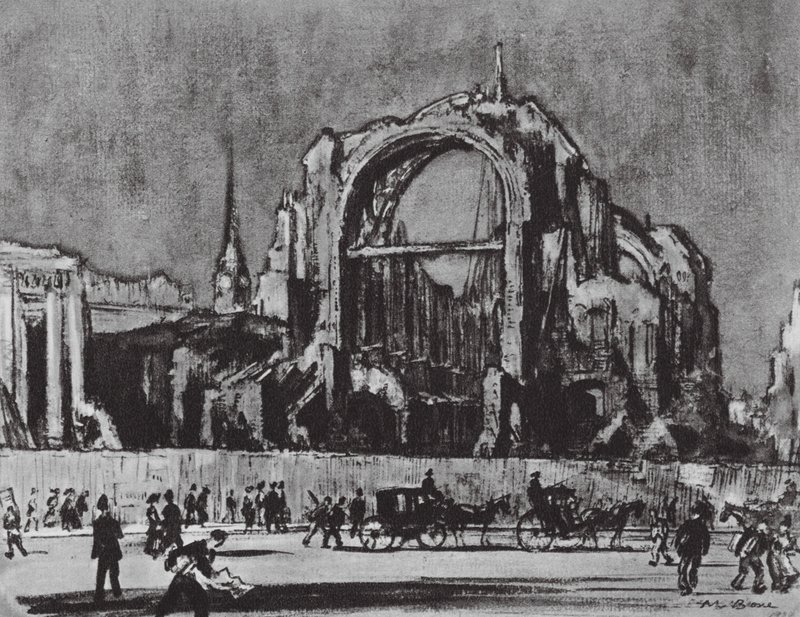 London: Demolition of St James