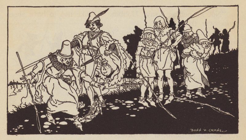 The Wise Men of Gotham, English Folk Tale by Donn P. Crane