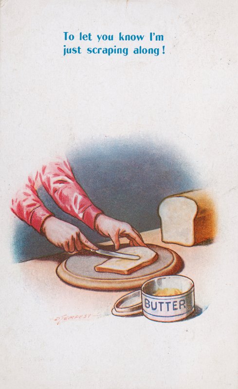 Butter, Scraping Along by Douglas Tempest