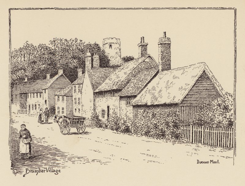 Sussex: Bramber Village by Duncan Moul