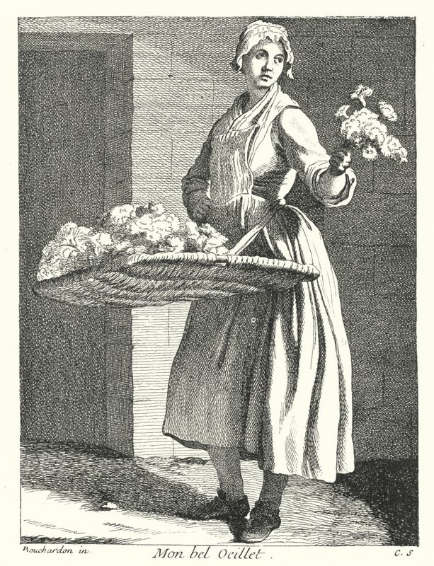 My Pretty Carnation by Edmé (after) Bouchardon
