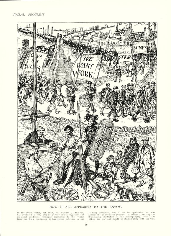 How England Might Appear to an Envoy from Africa by Edmund Henry Garrett