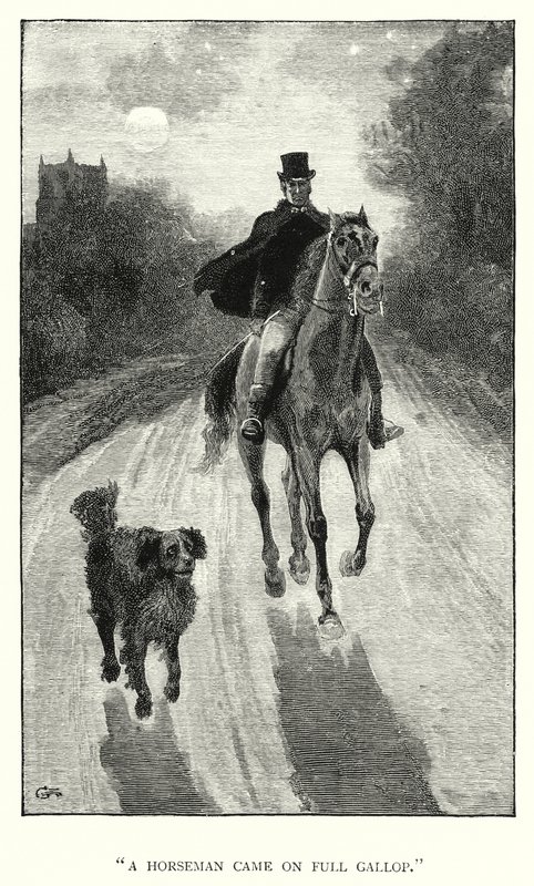 Illustration for Jane Eyre by Charlotte Bronte by Edmund Henry Garrett