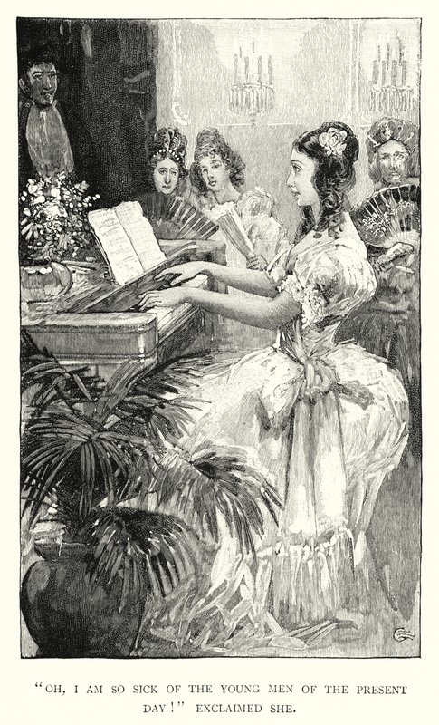 Illustration for Jane Eyre by Charlotte Bronte by Edmund Henry Garrett