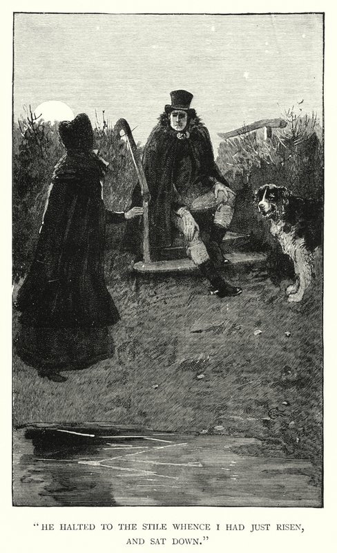 Illustration for Jane Eyre by Charlotte Bronte by Edmund Henry Garrett