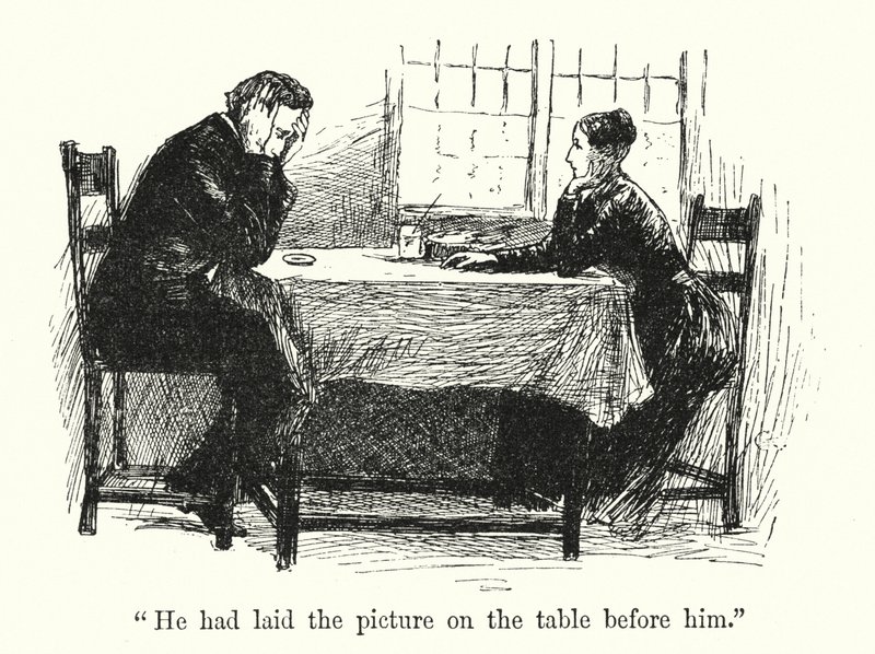 Illustration for Jane Eyre by Charlotte Bronte by Edmund Henry Garrett