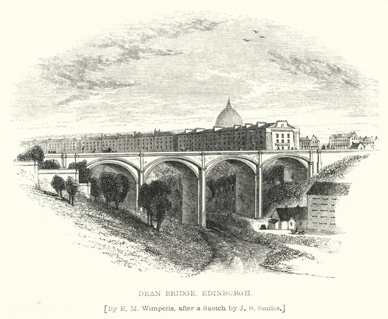 Dean Bridge, Edinburgh by Edmund Morison (after) Wimperis