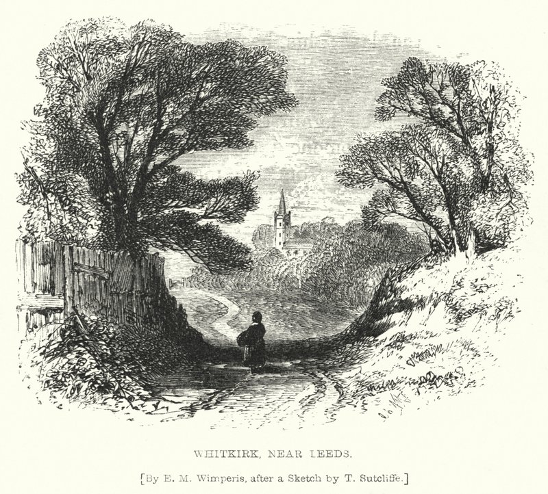 Whitkirk, near Leeds by Edmund Morison (after) Wimperis