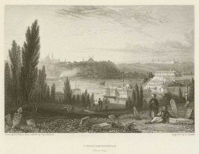 Constantinople, from Pera by Edmund Thomas Parris