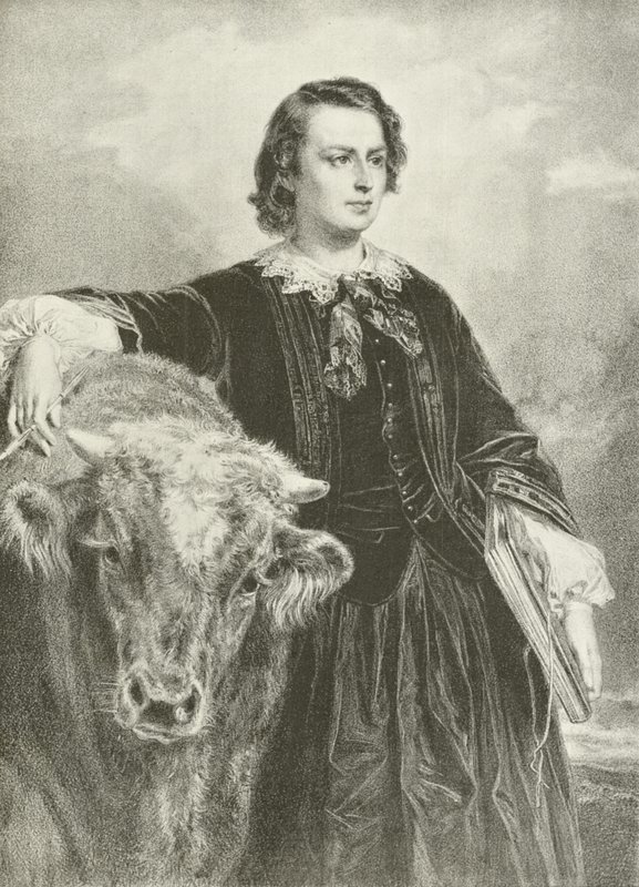 Rosa Bonheur, French artist by Edouard Louis Dubufe