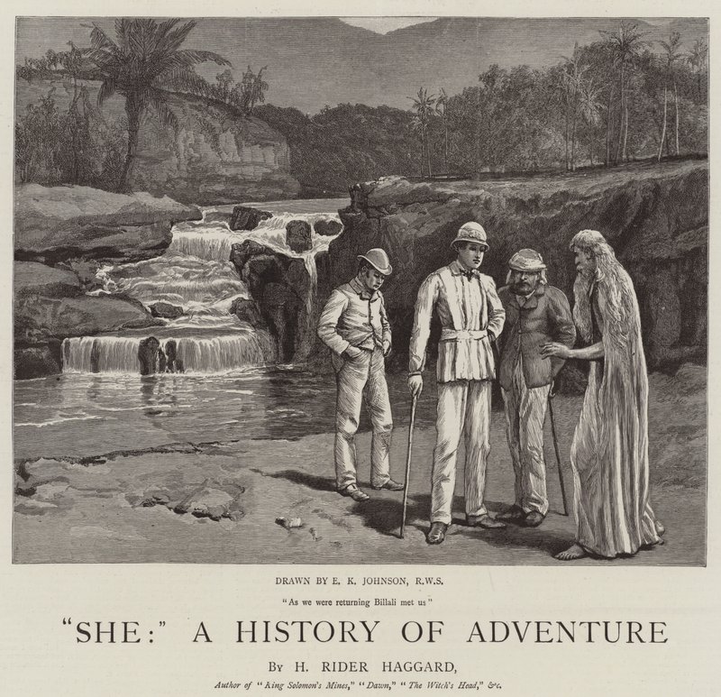 She, A History of Adventure by Edward Killingworth Johnson