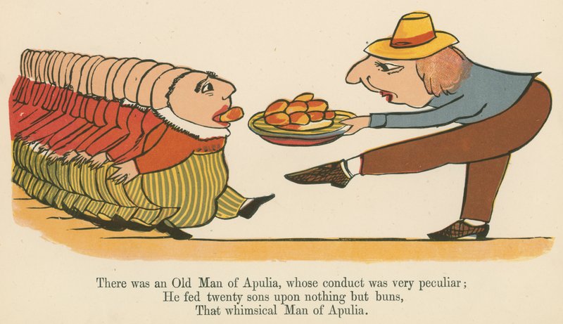 There was an Old Man of Apulia, whose conduct was very peculiar by Edward Lear