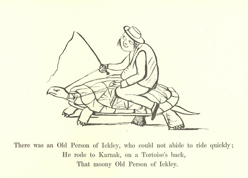 There Was an Old Person of Ickley, Who Could Not Abide to Ride Quickly by Edward Lear