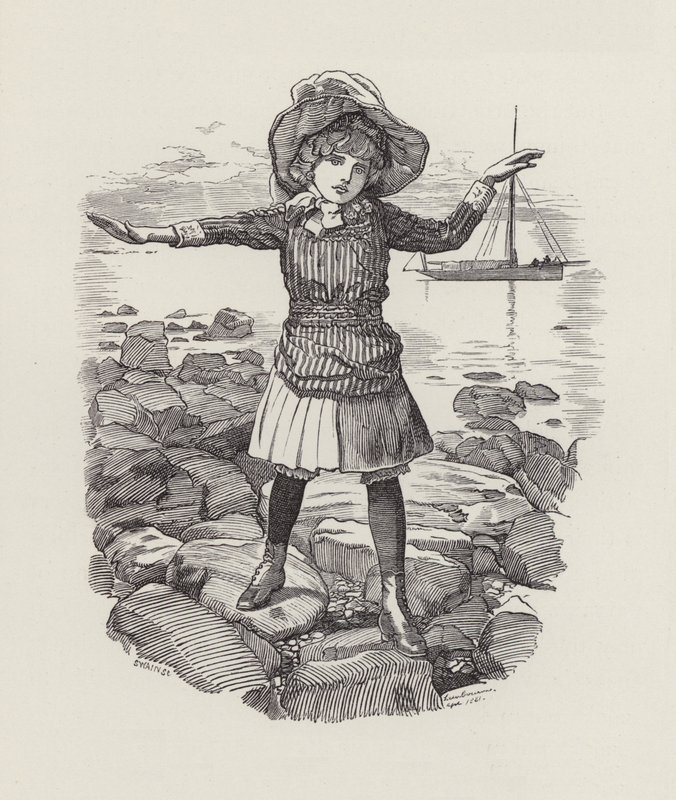 Illustration for The Water-Babies by Charles Kingsley by Edward Linley (after) Sambourne