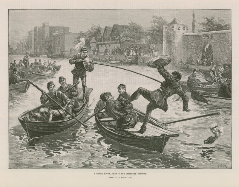 A water tournament in the fifteenth century by Edward Morant Cox
