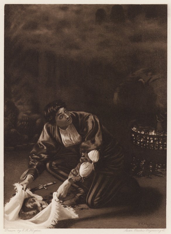 Il Pecorone: Day IX, Novel I, The Master Thief by Edward Robert Hughes
