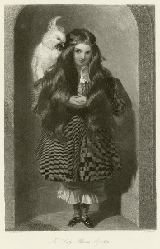 The Lady Blanche Egerton by Edwin Landseer