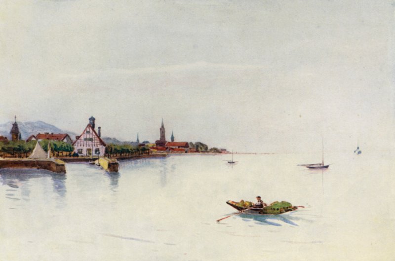 The Rhine: Bregenz, Boden See, Lake of Konstanz by Effie Jardine