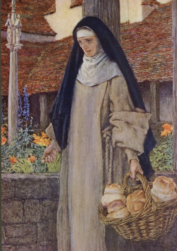 Illustration for Idylls Of The King by Alfred Lord Tennyson by Eleanor Fortescue-Brickdale