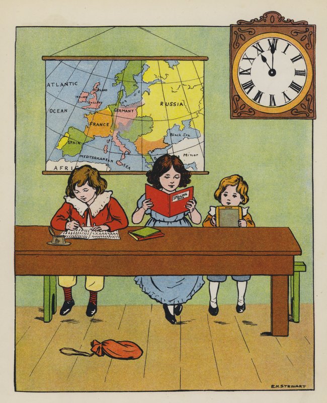 Lesson time by Elise H. Stewart