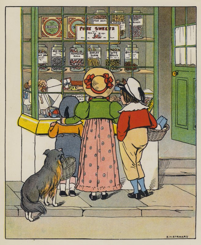 Saturday, Shopping Time by Elise H. Stewart