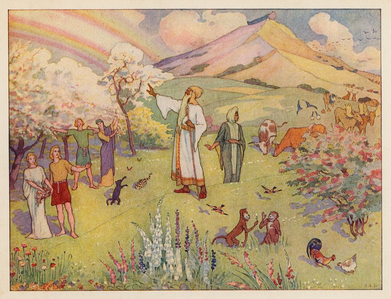 Debbie Kingston Baker Noah's Ark 水彩　絵画 待望☆】 Debbie Kingston Baker Noah's Ark 水彩 絵画 絵画 - 絵画