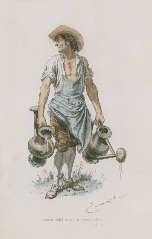 Epistle XI, To My Gardener, 1695 by Emile Antoine Bayard