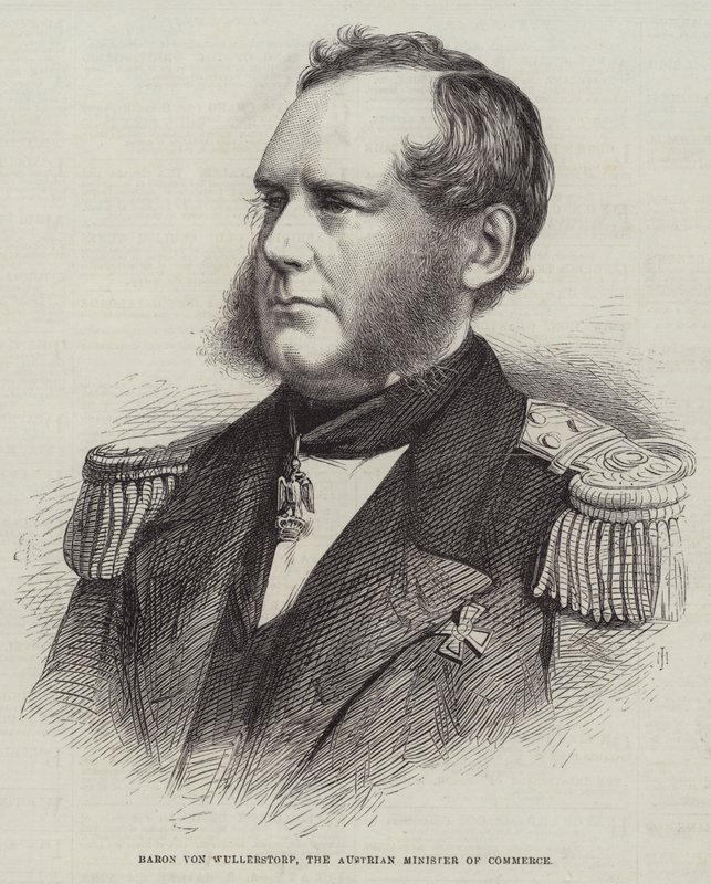 Baron von Wullerstorf, the Austrian Minister of Commerce by English School
