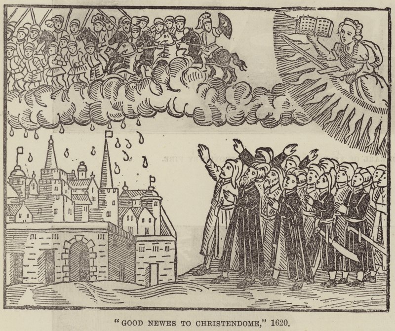 Good News to Christendom, 1620 by English School