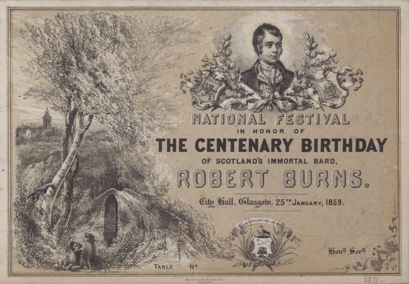 National Festival in honor of The Centenary Birthday of Scotland