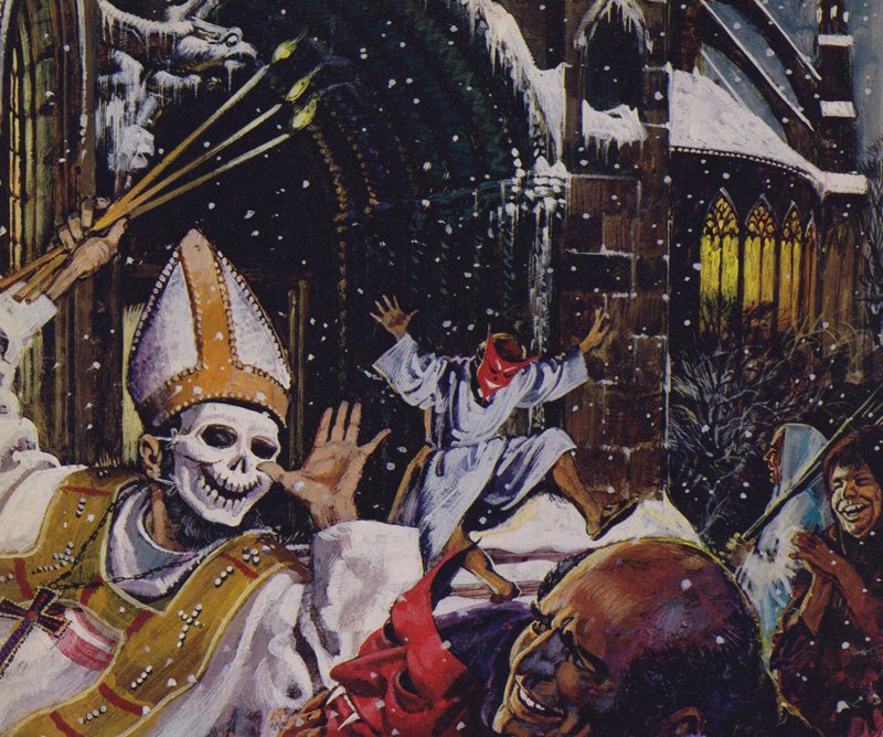 The Feast of Fools in Medieval France, Held at Christmas Time by English School