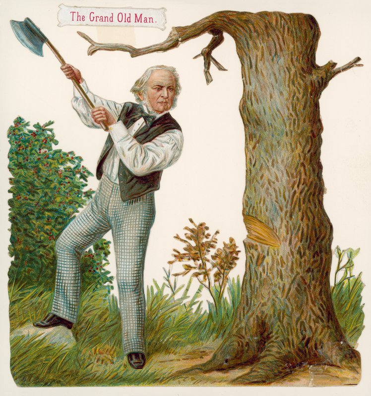 The Grand Old Man by English School
