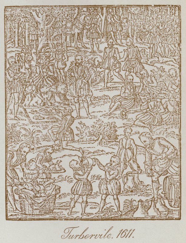Turbervile, 1611 by English School