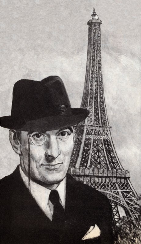 Victor Lustig, The Man Who Sold The Eiffel Tower by English School