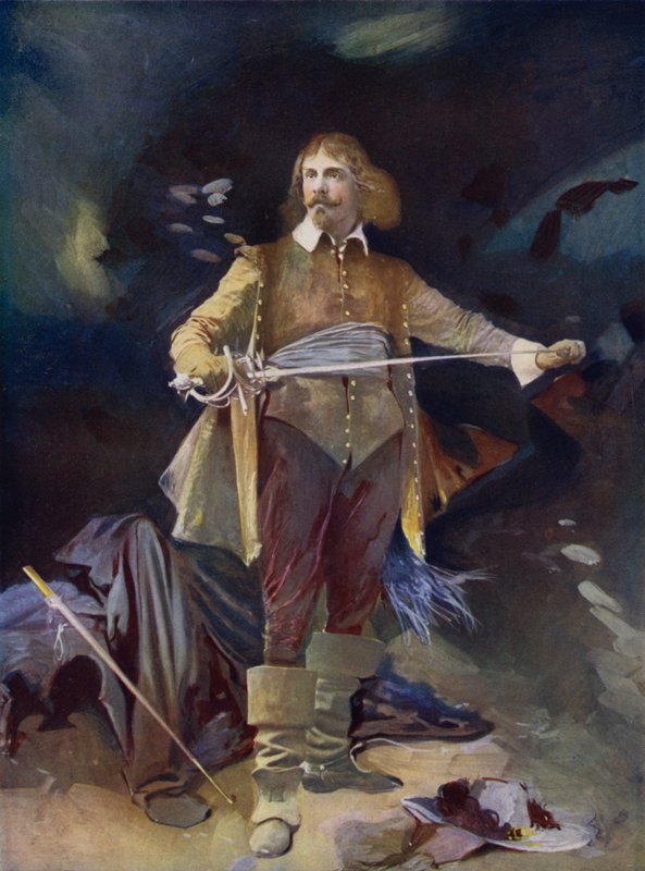Mr Herbert Waring in Under the Red Robe by English Photographer