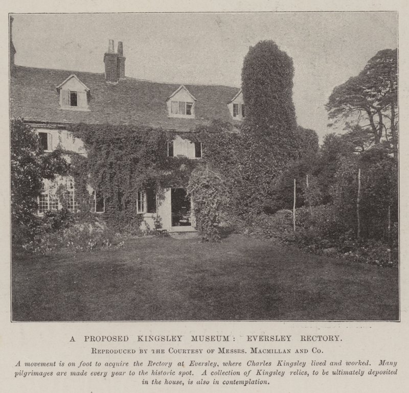 A Proposed Kingsley Museum, Eversley Rectory by English Photographer