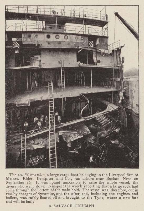 A Salvage Triumph by English Photographer